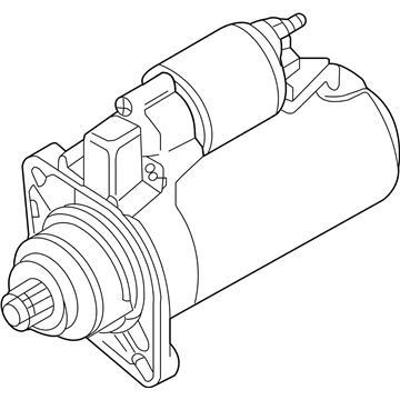 Volkswagen Starter - 02M-911-021-HX