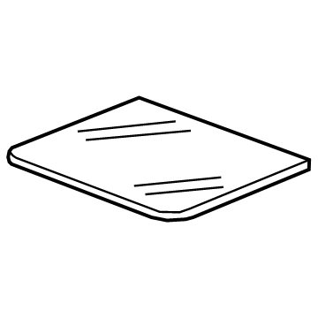 Volkswagen 3CM-877-055-9B9 Front Glass