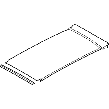 Volkswagen 3CM-877-307-FG2 Sunshade