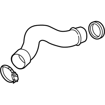 Volkswagen Jetta Intercooler Hose - 1K0-145-832-AT