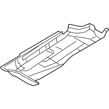 Volkswagen Rabbit Floor Pan - 1K0-803-205