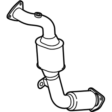 Volkswagen Touareg Catalytic Converter - 7L8-254-300-GX