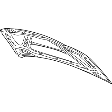 Volkswagen Hood - 1Q0-823-031-J