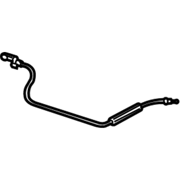 Volkswagen Eos Hood Release Cable - 1Q1-823-531-C