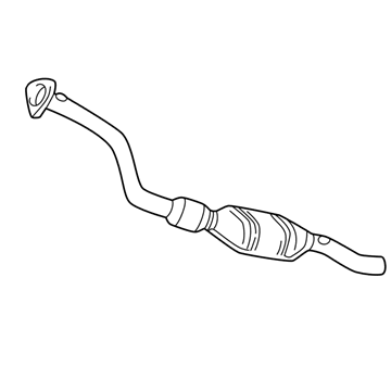 2002 Volkswagen Passat Catalytic Converter - 4B0-254-550-NX