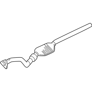 Volkswagen Passat Catalytic Converter - 4B0-254-501-FX