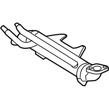 Volkswagen EGR Cooler - 038-131-512-J