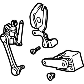 Volkswagen Touareg Ride Height Sensor - 7L0-616-213