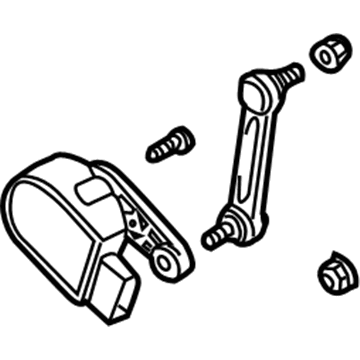 Volkswagen Touareg Ride Height Sensor - 7L6-616-571