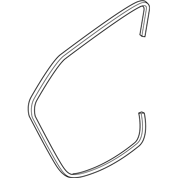 Volkswagen Phaeton Weather Strip - 3D7-839-701-B41