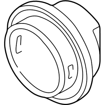 Volkswagen Fog Light Cover - 7D0-941-617-C