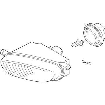 Volkswagen EuroVan Fog Light - 7D0-941-699-C