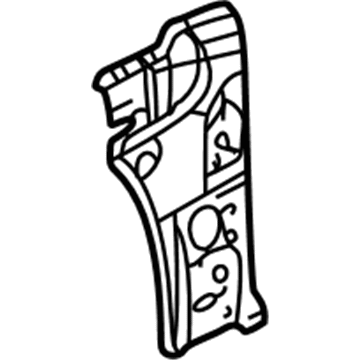 Volkswagen 1J0-802-124-C Inner Reinforcement