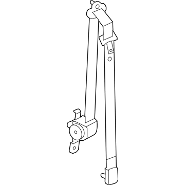 Volkswagen Routan Seat Belt - 7B0-857-816-XT1