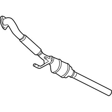 2005 Volkswagen Jetta Catalytic Converter - 1J0-254-505-KX
