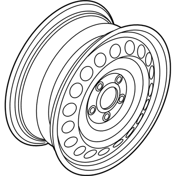 Volkswagen Alloy Wheels - 5Q0-601-027-R-03C