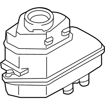 Volkswagen Brake Master Cylinder Reservoir - 5QE-611-301