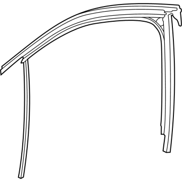 Volkswagen Window Channel - 11K-837-439-A-5AP