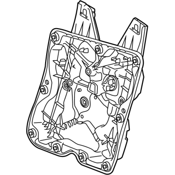Volkswagen Window Regulator - 11A-837-461-B
