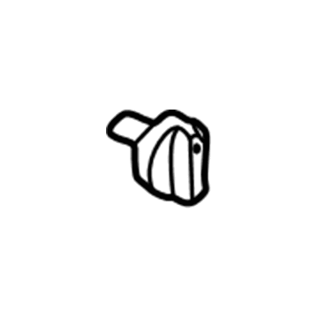 Volkswagen 1J0-819-129-A-01C Knob