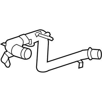 2005 Volkswagen Passat Radiator Hose - 038-121-071-S