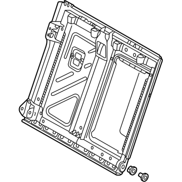 Volkswagen 11A-885-502-C-CA9 Seat Back Frame