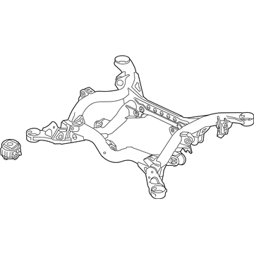 Volkswagen Touareg Axle Shaft - 7L0-599-030-P