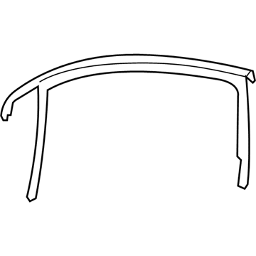 Volkswagen Passat Window Channel - 3C4-837-431-F-5AP