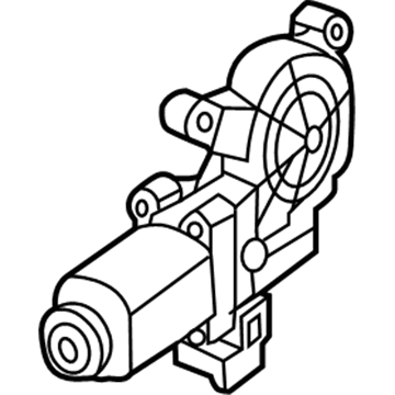 Volkswagen Beetle Window Motor - 5C3-959-811-D-Z02