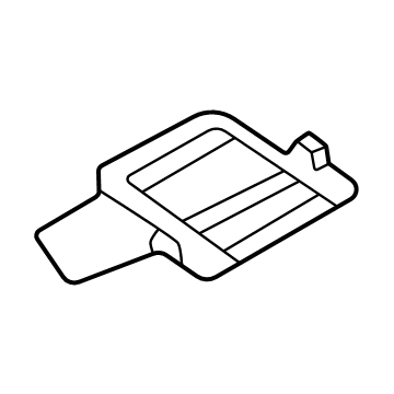 Volkswagen 3CM-827-520-9B9 Latch Cover