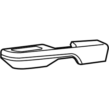 Volkswagen Door Armrest - 7B0-867-166-XD1