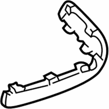 Volkswagen 1J6-807-792-A-GRU Molding