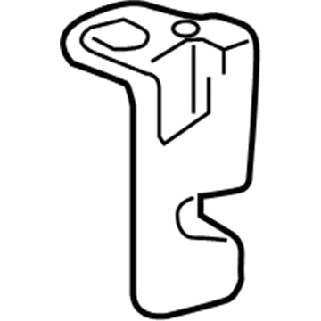 Volkswagen 7P0-885-607-B-3G4 Latch Cover