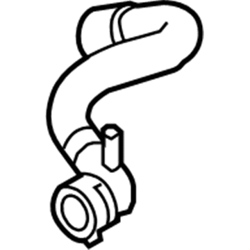 Volkswagen Touareg Radiator Hose - 7P0-122-101-A