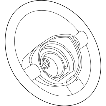 Volkswagen Steering Wheel - 1C0-419-091-P-8PT