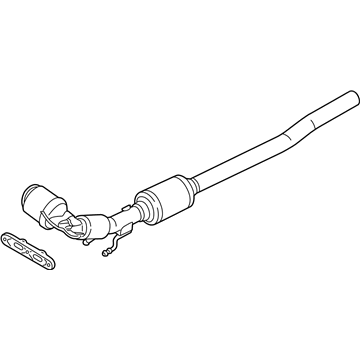 Volkswagen Passat Catalytic Converter - 5C0-254-501-J