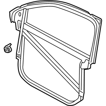 Volkswagen 7L0-837-353-C Window Frame