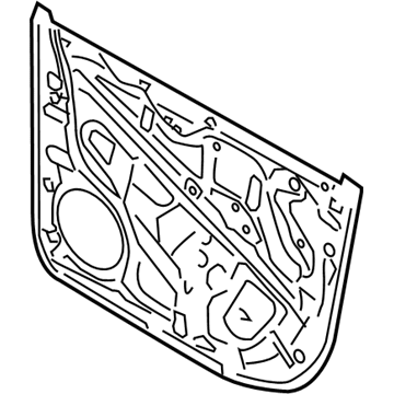 Volkswagen 7L6-837-729-N Inner Panel