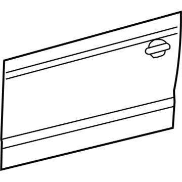 Volkswagen 1K3-831-105-J Exterior Panel