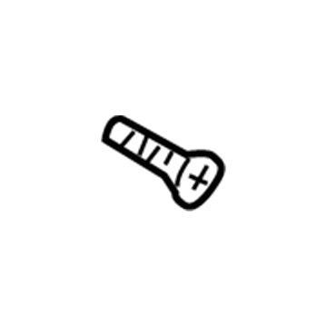 Volkswagen N-105-314-02 Water Pump Bolt