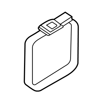 Volkswagen 3QF-867-749 Tool Compartment Strap
