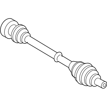 Volkswagen R32 Axle Shaft - 1K0-407-272-CR