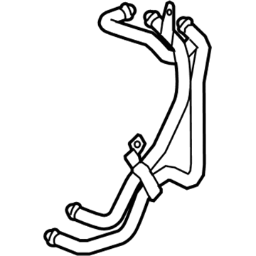 2012 Volkswagen Touareg Radiator Hose - 7P0-121-065-AJ