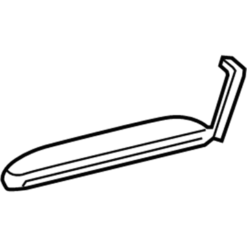 Volkswagen Phaeton Door Armrest - 3D7-867-179-F-5A1