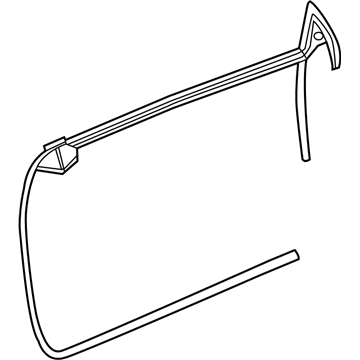 Volkswagen Beetle Weather Strip - 5C5-837-480-G-5AP
