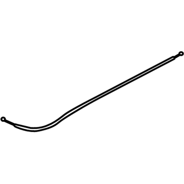 Volkswagen Touareg Hood Release Cable - 7L6-823-531