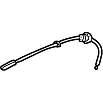 Volkswagen Touareg Hood Release Cable - 7L6-823-535-C
