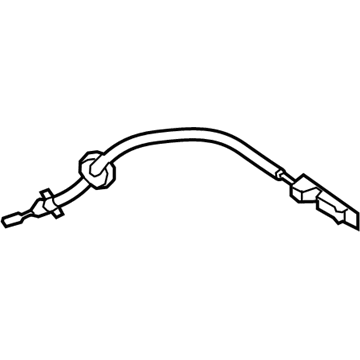 Volkswagen Jetta Door Latch Cable - 17A-837-085