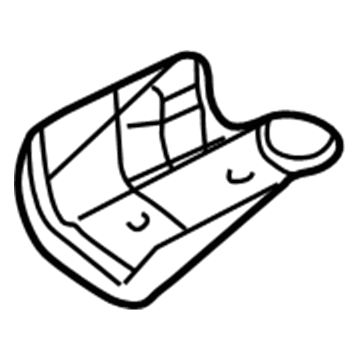 Volkswagen 1J6-803-616 Tow Eye