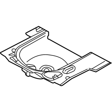 Volkswagen 1J6-813-114-B Rear Floor Pan